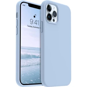 Apple iPhone 12 Pro Uyumlu Silikon Kılıf - Pastel Renk Tonu Esnek Tam Koruma Kapak - Mavi