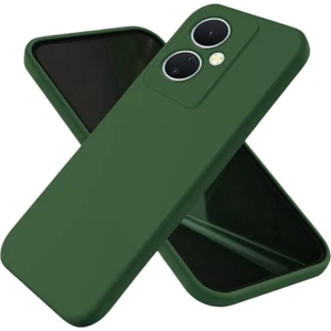 Vivo V29 Lite Uyumlu Silikon Kılıf - Kamera Korumalı Esnek Pastel Renk Kapak - Yeşil