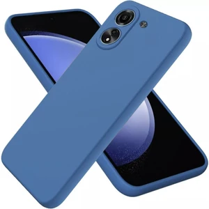 Redmi 13C Uyumlu Silikon Kılıf - Kamera Korumalı Esnek Pastel Renk Kapak - Lacivert