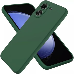 Redmi 13C Uyumlu Silikon Kılıf - Kamera Korumalı Esnek Pastel Renk Kapak - Yeşil