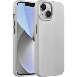 Apple iPhone 13 Uyumlu Silikon Kılıf - Pastel Renk Tonu Esnek Tam Koruma Kapak - Gri