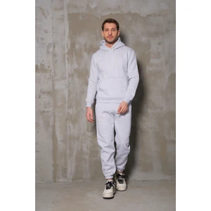 %100 Pamuk Kapüşonlu Sweatshirt ve Jogger Eşofman Takımı