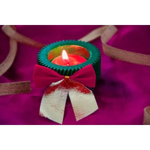 Relhome Serisi / Yeni Yıl Helisel Mumluk / Yılbaşı Noel  Eşya