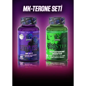 MK-677 + Sinister Testo Booster Mix Mk - Terone Seti 60 Kapsül