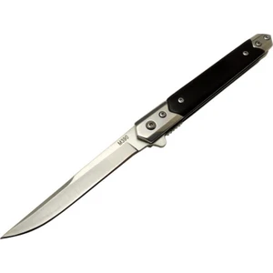 Zbr M390 1-36 Siyah Kamp Çakı 21CM - Yarı Otomatik, Siyah Sap, Kılıflı