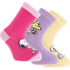 Snooze Baby Snoopy 3lü Soket Çorap Kız Bebek