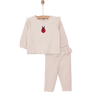 Hellobaby Basic Kız Kaşkorse Bluz-Tayt Takım Kız Bebek
