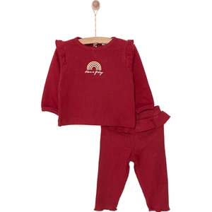 Hellobaby Basic Kız Kaşkorse Bluz-Tayt Takım Kız Bebek