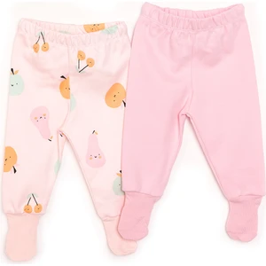 Hellobaby Kız 2li Çoraplı Pantolon Metraj Kız Bebek