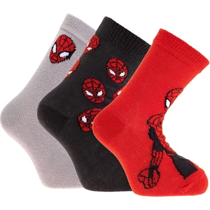 Spiderman Erkek 3lü Soket Çorap Erkek Bebek