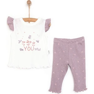 Yenidoğan Nature Tshirt-Tayt Kız Bebek