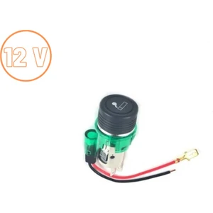 Yeşil Işıklı Çakmak 12V / ICCA10