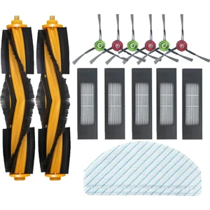Yeedi Vac 2 Pro Ana Yan Fırça Hepa Filtre Paspas Bezi Bez Robot Süpürge Yedek Parçaları Silindir Fırçalar Paspas Bezi (Yurt Dışından)
