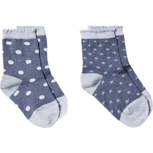 Kids 2 Paket Baskılı Çorap