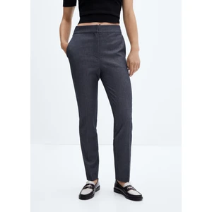 Orta Bel Mid-Rise Dar Paça Pantolon