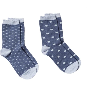 Mango Kids 2 Paket Baskılı Çorap