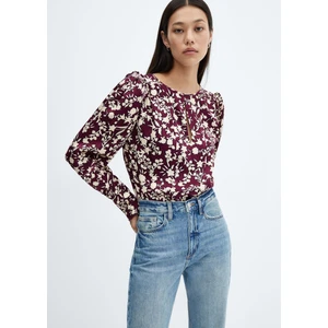 Çiçek Desenli Bluz