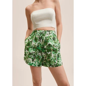 Çiçek Desenli Şort