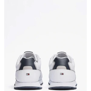 Tommy Hilfiger Erkek Beyaz Essential Leather Sneaker