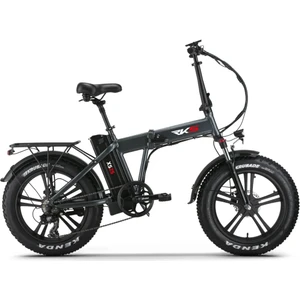 XS25 Katlanabilir Elektrikli Bisiklet Antrasit