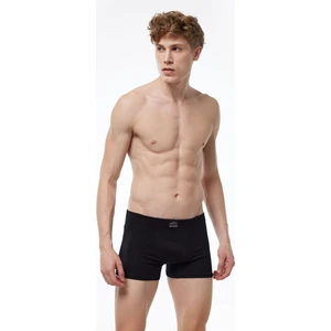 Erkek Siyah Pamuk Elastan Boxer 074 1M074