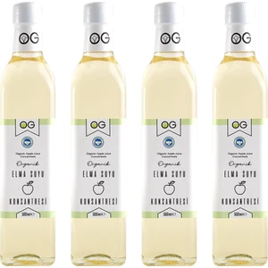 OG natural 4'lü Organik Elma Suyu Konsantresi 500 ML