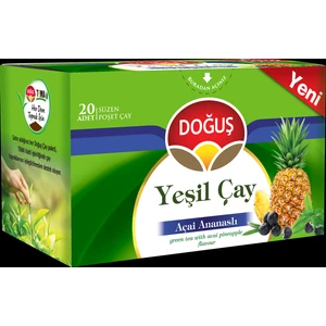 Yeşil Çay Açai Ananaslı 20'li Bardak Poşet