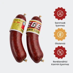 Ege Fermente Sucukları Ali Kasap Ege Klasik Fermente Sucuk (Sarımsaksız)