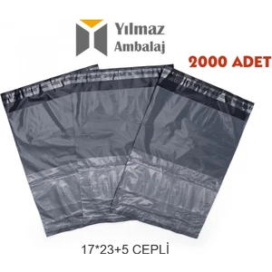Ambalaj İstanbul 17*23+5 Cepli Kargo Poşeti 2000 ADET