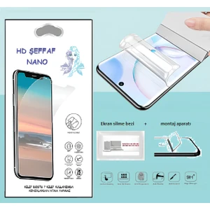 Elsa Store Honor 90 Nano Ekran Koruyucu İnce Esnek Hd Şeffaf