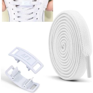 Srtfootcare Metal Kilitli Tak Bırak Yeni Nesil Kilitli Elastik Ayakkabı Bağcığı, Tak Bırak Akıllı Lastik Bağcık 1 Çift