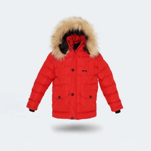 NAPOLI Unisex Çocuk Mont & Kaban Kırmızı