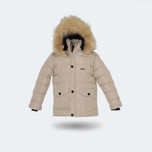 NAPOLI Unisex Çocuk Mont & Kaban Taş Gri