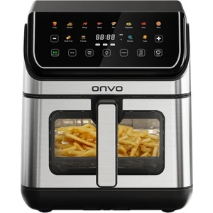 OVFRY13 8l Alt-Üst Çift Rezistanslı Seramik Kaplama Desenli Airfryer