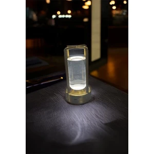 CT-8439 Vegas Masa Lambası 3 Renk Işık Fonksiyonlu USB Şarjlı Gold Kasa