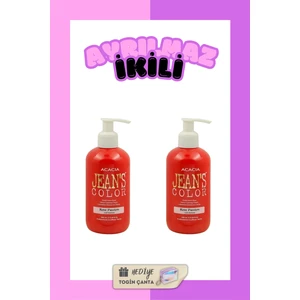 JEAN'S COLOR Amonyaksız Gül Kurusu Renkli Saç Boyası 250 ml X2 Adet Kokusuz Su Bazlı Rose Passion Hair Dye