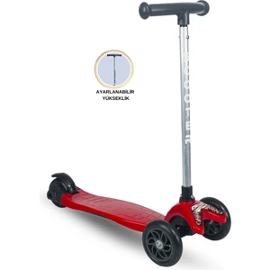 Joy 3 Tekerlekli Yükseklik Ayarlı Scooter