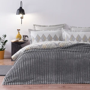 Sova Çift Kişilik Wellsoft Battaniye - Antrasit