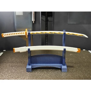 Demon Slayer Zenitsu Katana ve Stand Seti