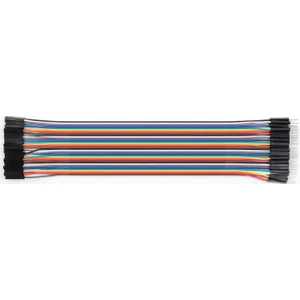 30CM 40 Pin Erkek Dişi Dupont Kablo  Ayrılabilir 2.54MM 10 Renk Breadboard Atlama Kablosu Jumper Test Prototip Deneme Devre Bağlantı Tel