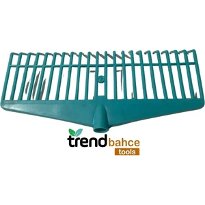 Plastik Mavi Bahçe Tırmığı