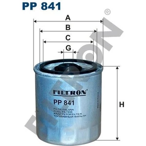 PP841 Yakıt Filtresi Mercedes 190 W201 88-93 W202 93-00 W124 89-93 W210 96-99 W461 97-Sprinter 95-00-Ssangyong Korando 96-97 H35WK02D87