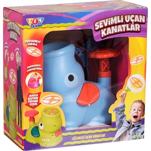 Zeytoys Sevimli Uçan Kanatlar Fox Mavi ZEY2035