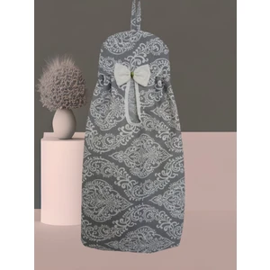 Gri Varak Desenli Poşetlik: Poşet Düzenleyici, Mutfak, Karavan, Kamp, Outdoor