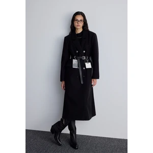 Özel Dikim Maskülen Kaban Siyah