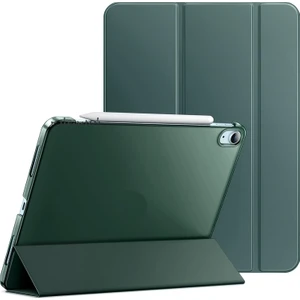 M.TK Moveteck Huawei Matepad Se 11'' Inç 2024 Uyumlu Kılıf Akıllı Smart Uyku Modlu Standlı Arkası Renkli Şeffaf Kapaklı Tablet Kılıfı