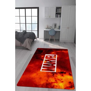 Doruklar Home Collection Kaymaz Taban Makinada Yıkanabilir Dijital Baskı Marvel Desenli Genç Odası ve Çocuk Odası Halısı Dot Taban Halı