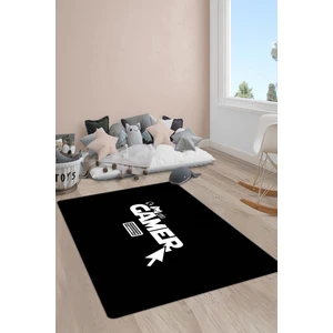 Doruklar Home Collection Kaymaz Taban Yıkanabilir Gamer Desenli Çocuk Halısı