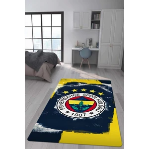 Kaymaz Taban Makinada Yıkanabilir Dijital Baskı Dekoratif Modern Desenli Genç Odası ve Çocuk Odası Halısı Dot Taban Halı