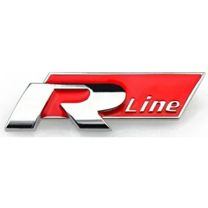 R-Line Yapıştırmalı Logo-Kırmızı / YACI148